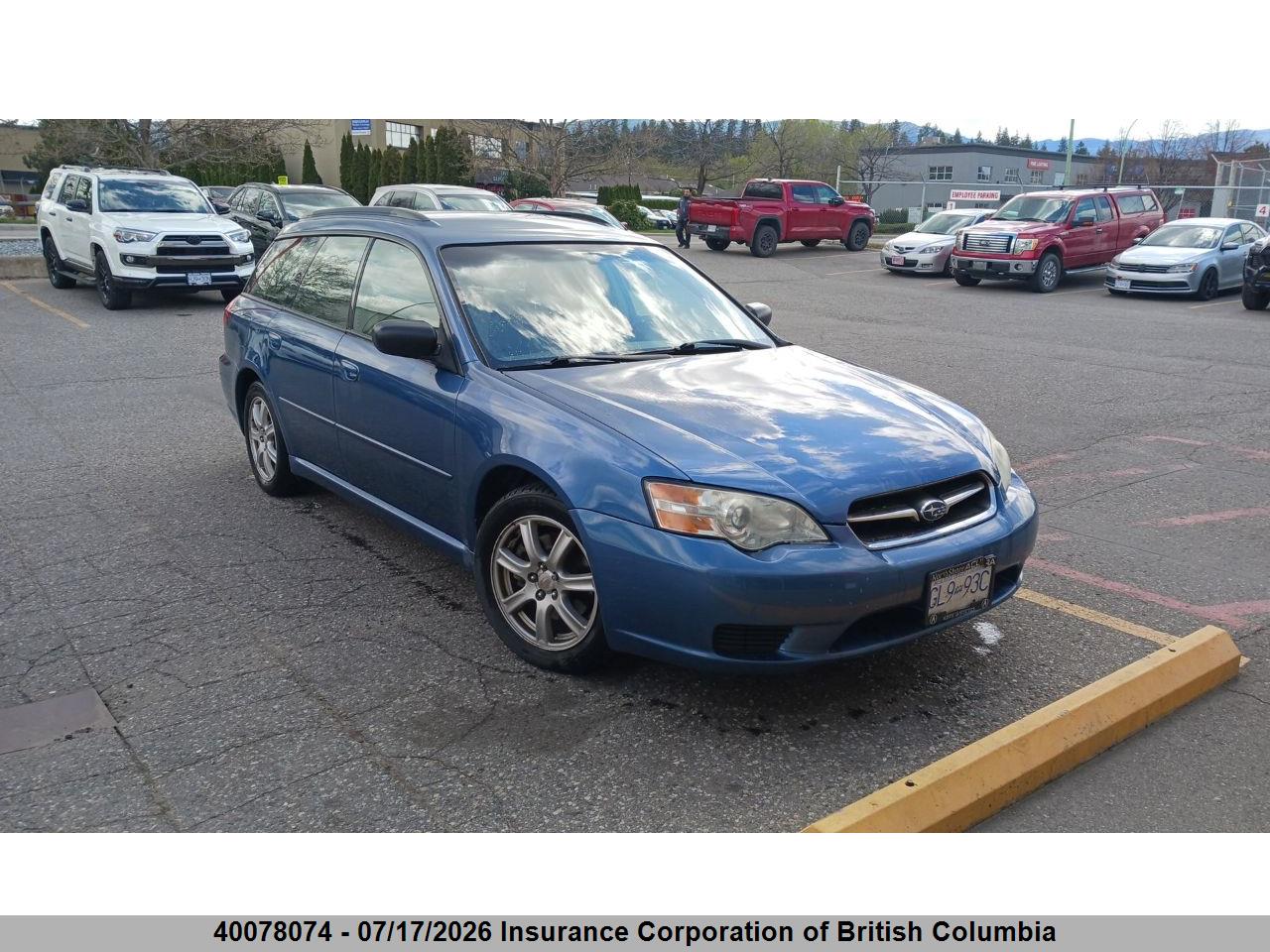 2007 SUBARU LEGACY 2.5I thumbnail 2