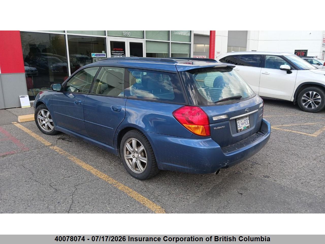 2007 SUBARU LEGACY 2.5I thumbnail 4