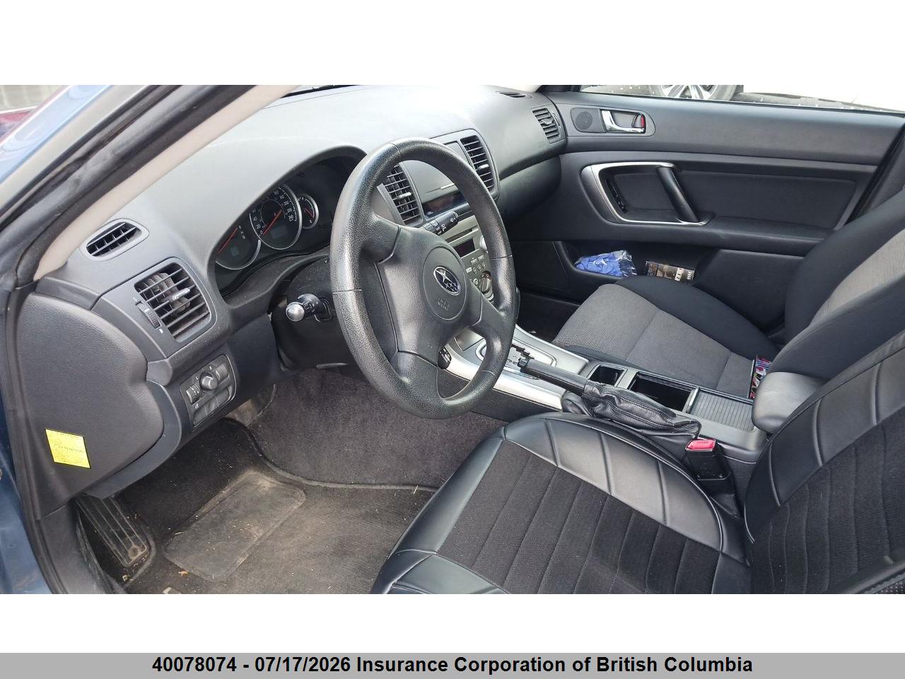 2007 SUBARU LEGACY 2.5I thumbnail 8