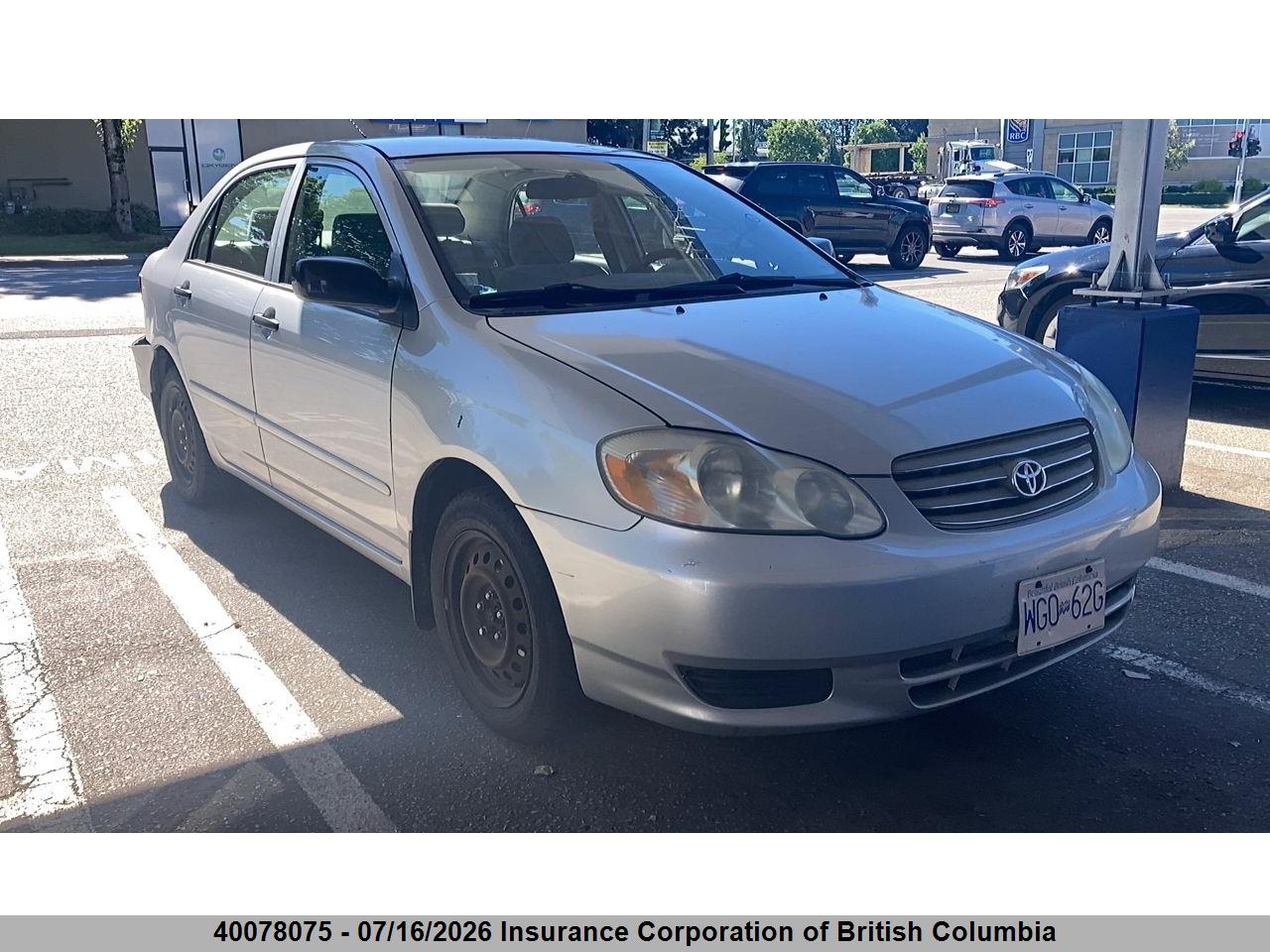 2007 TOYOTA COROLLA CE/LE/SPORT thumbnail 2