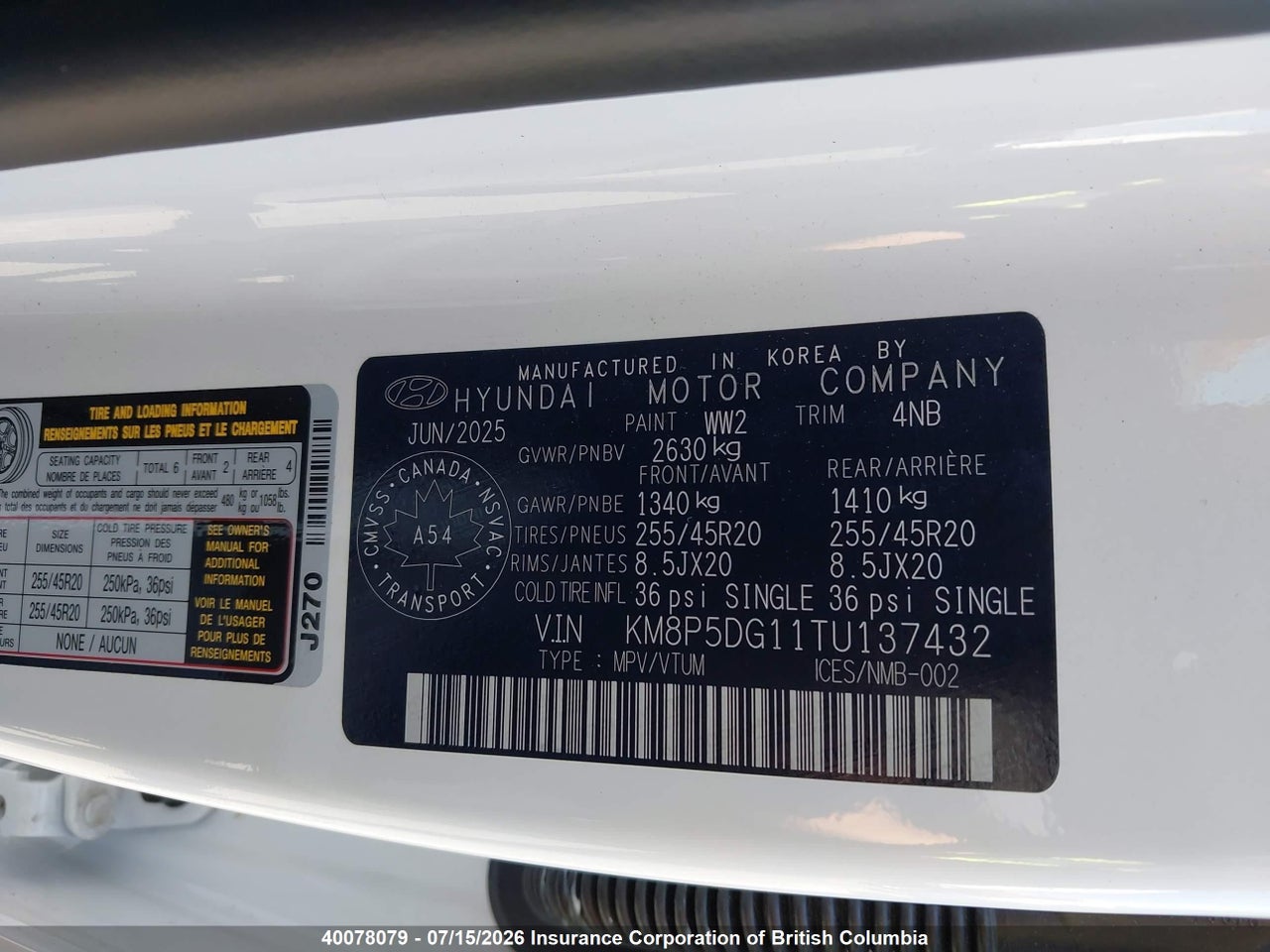 2026 HYUNDAI SANTA FE ULTIMATE CALLIGRAPHY HYBRID AWD thumbnail 10