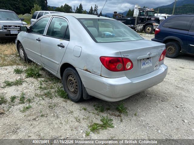 2005 TOYOTA COROLLA CE/LE/S thumbnail 4