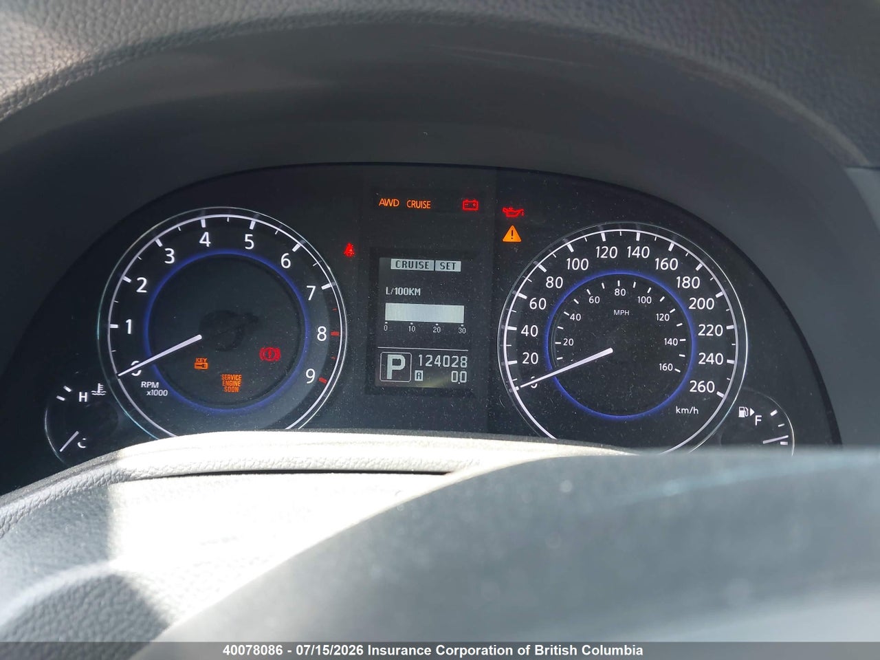 2010 INFINITI G37X thumbnail 8