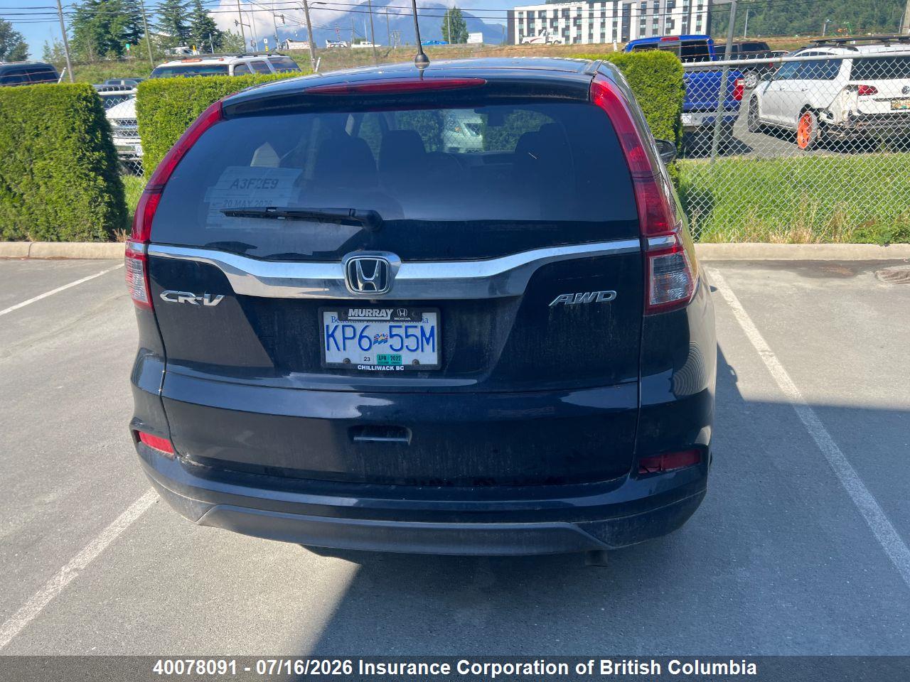 2016 HONDA CR-V thumbnail 6