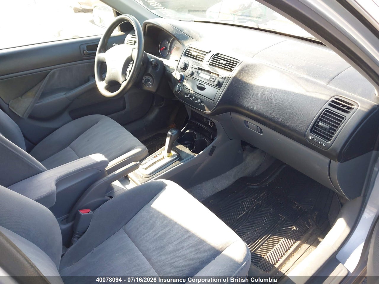 2003 HONDA CIVIC thumbnail 6