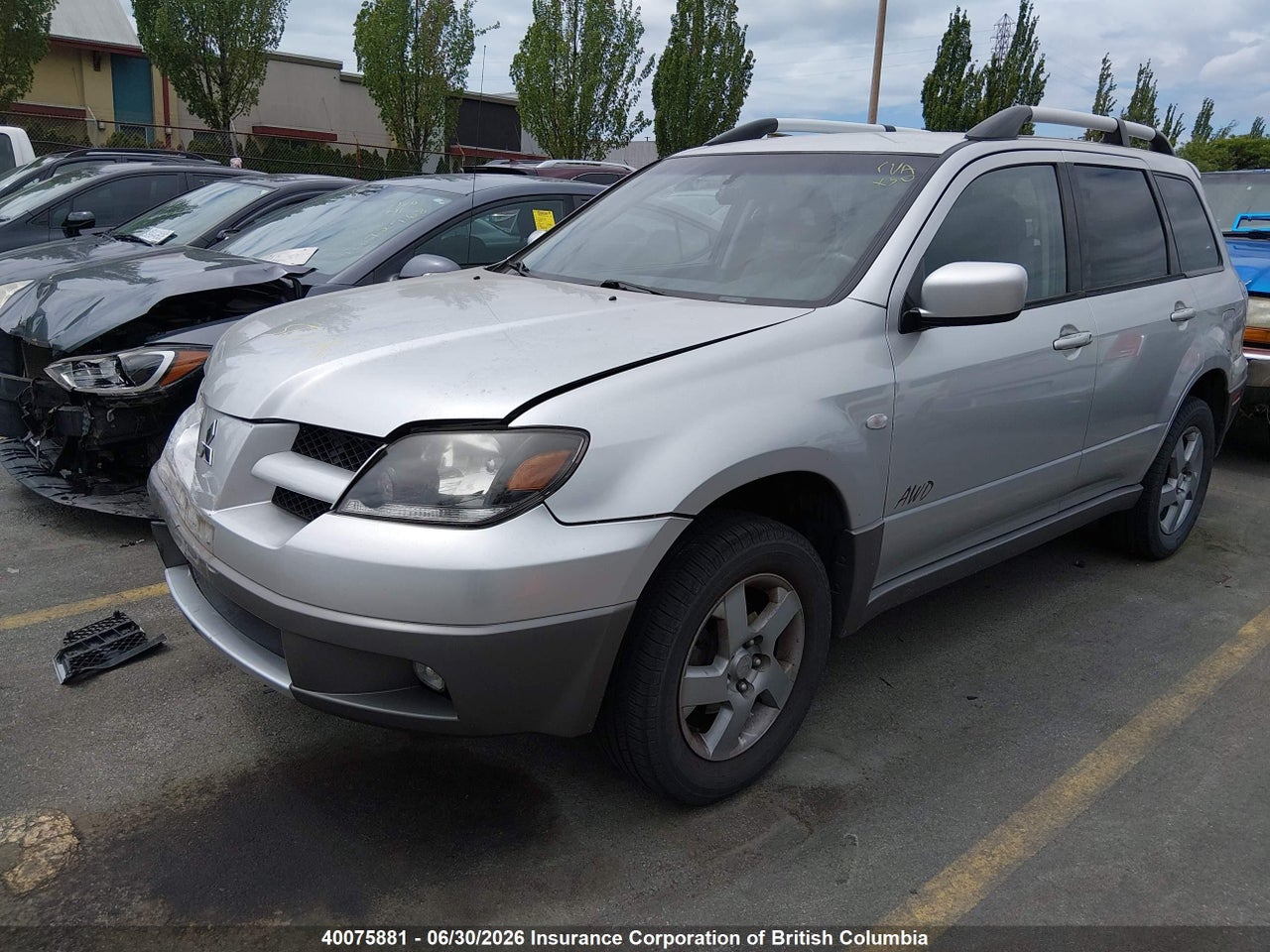 2003 MITSUBISHI OUTLANDER XLS thumbnail 3