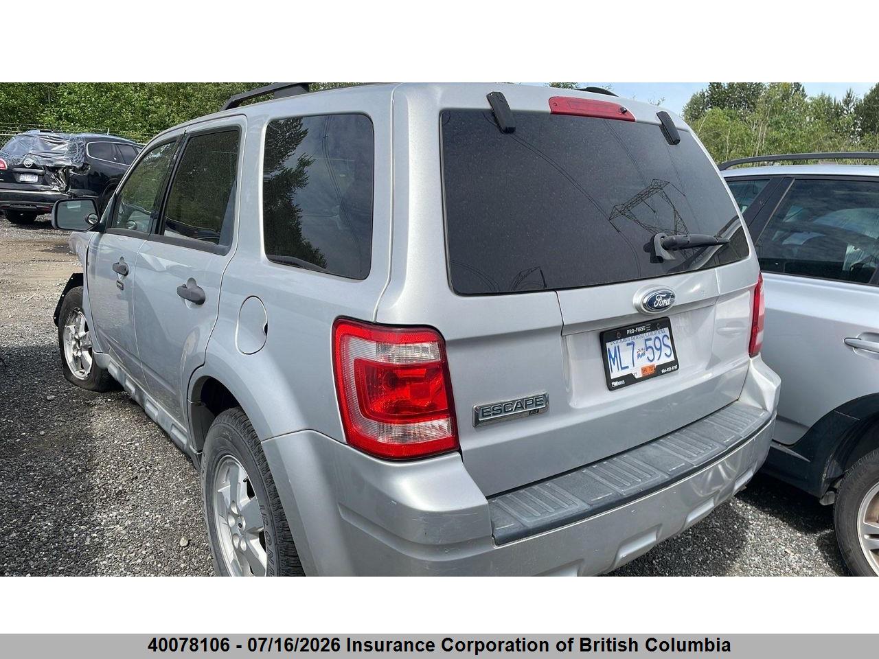 2009 FORD ESCAPE XLT thumbnail 4