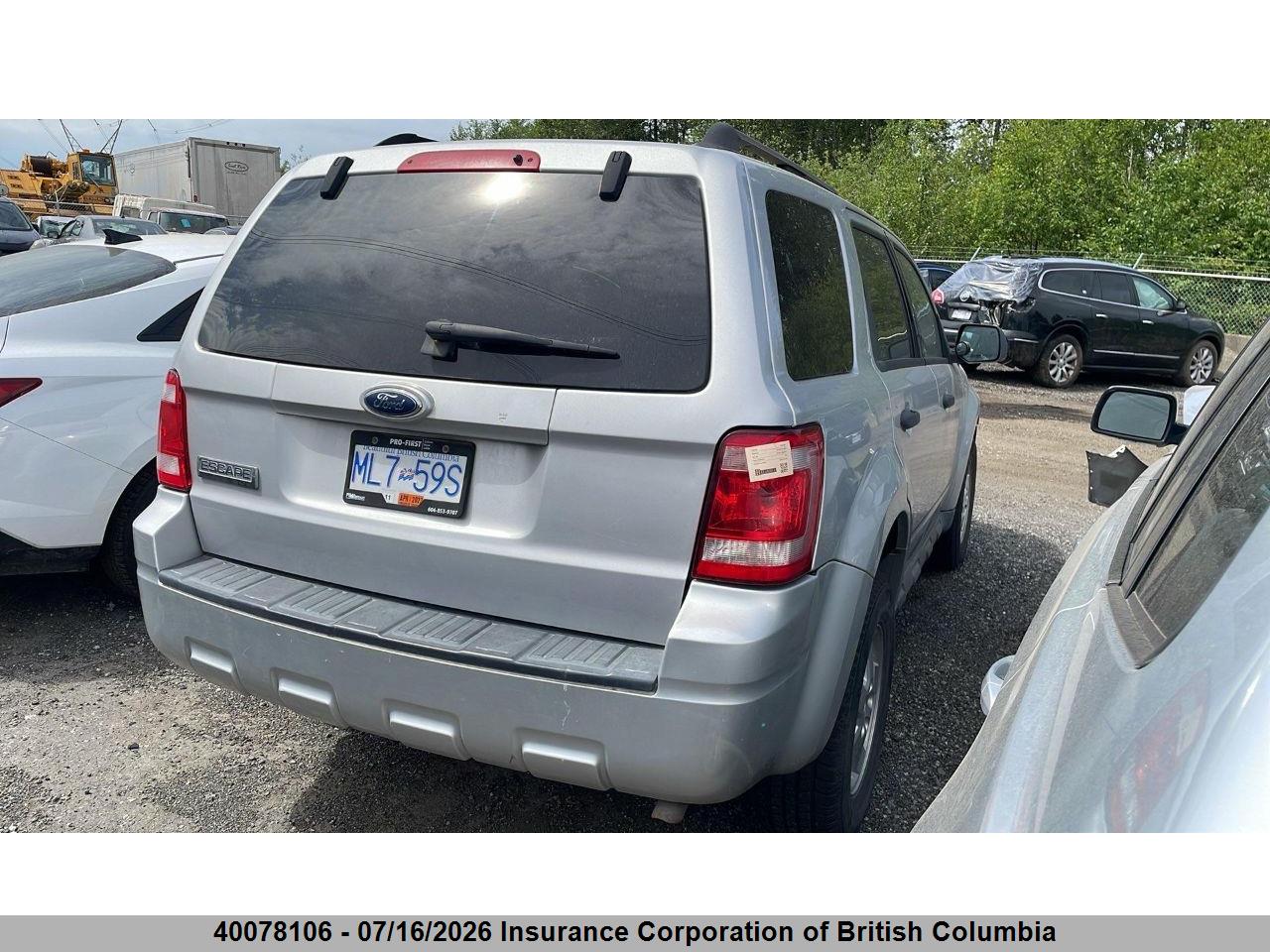 2009 FORD ESCAPE XLT thumbnail 5