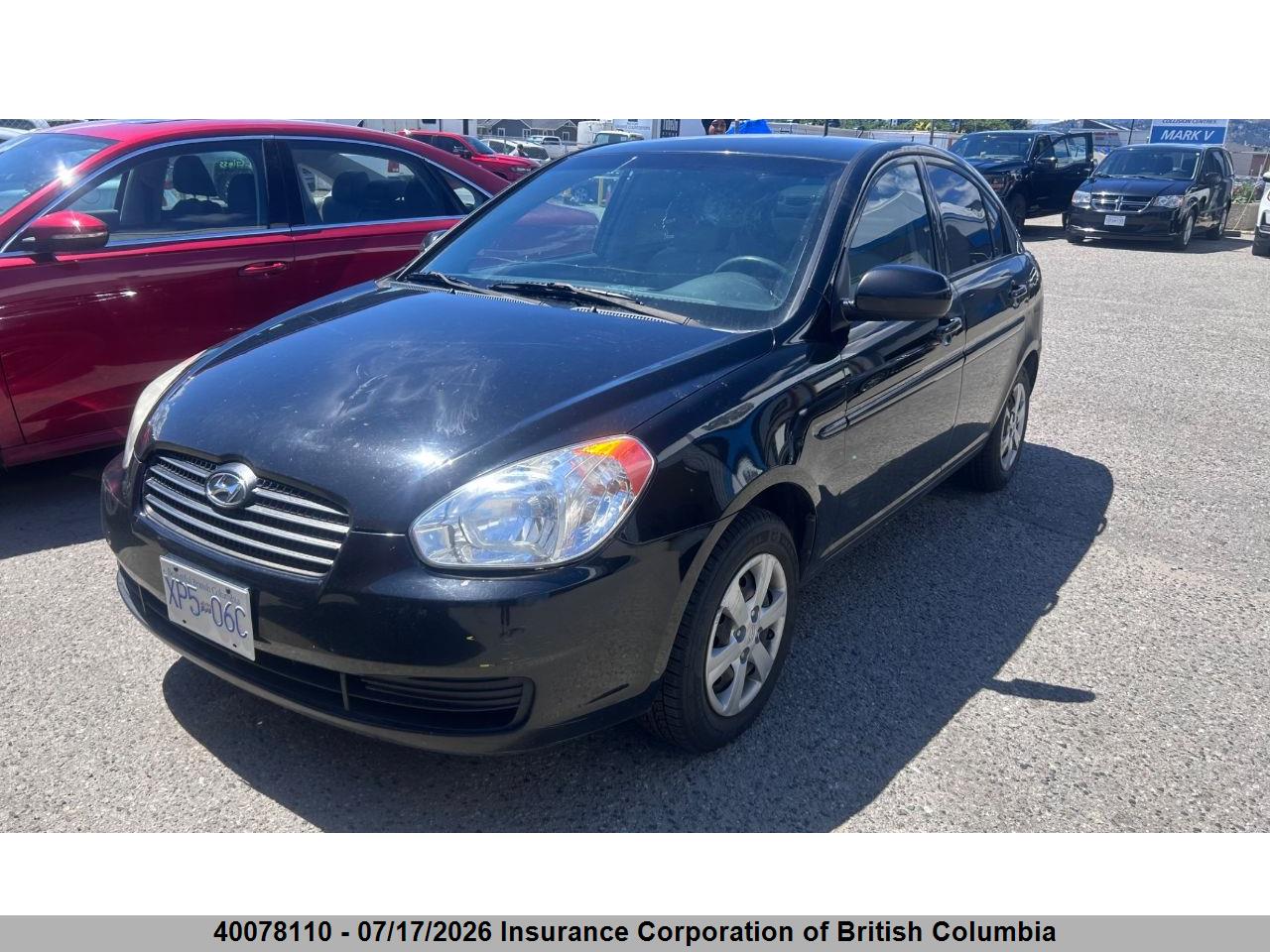 2010 HYUNDAI ACCENT L thumbnail 3
