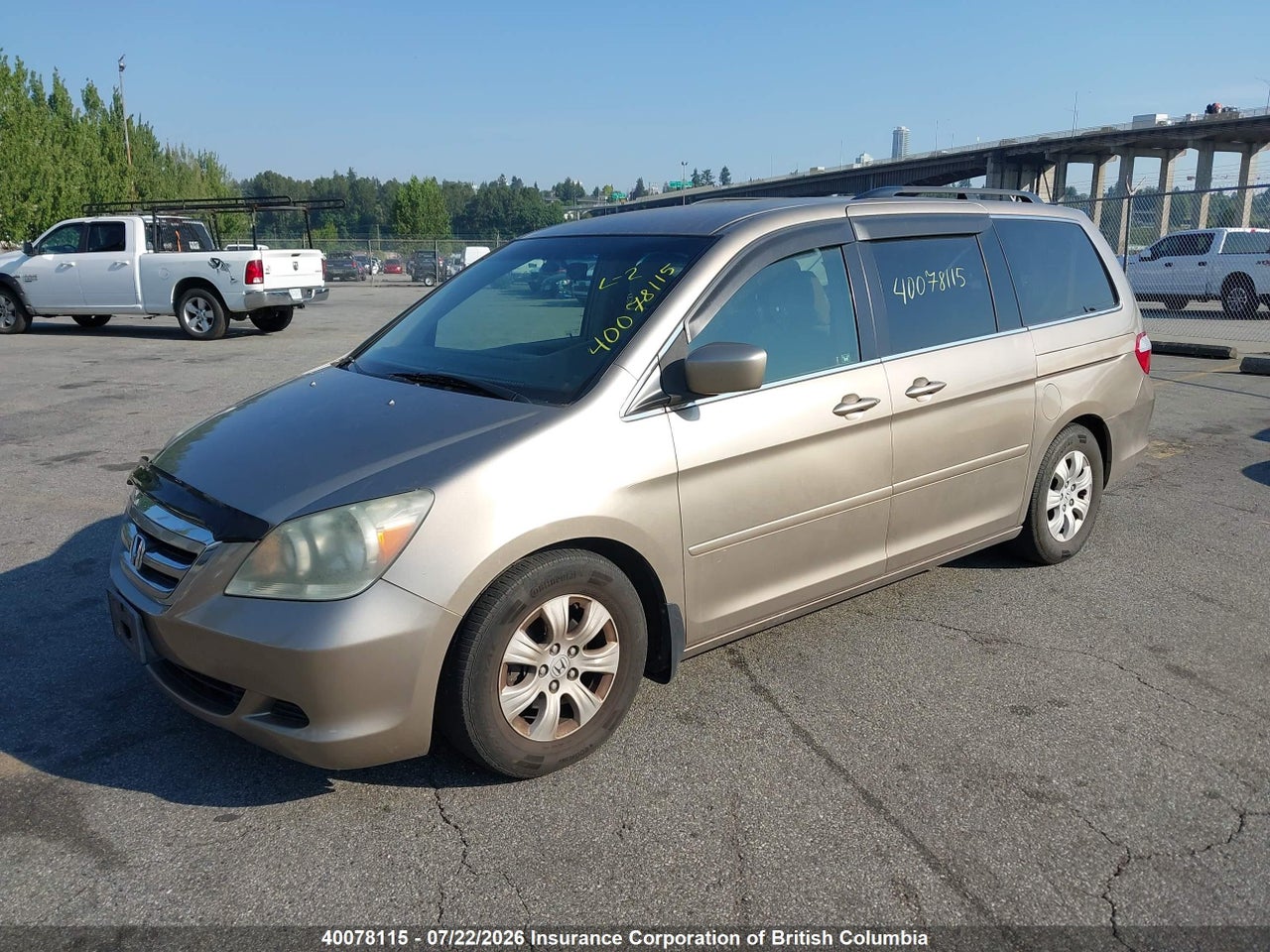 2005 HONDA ODYSSEY EX thumbnail 3