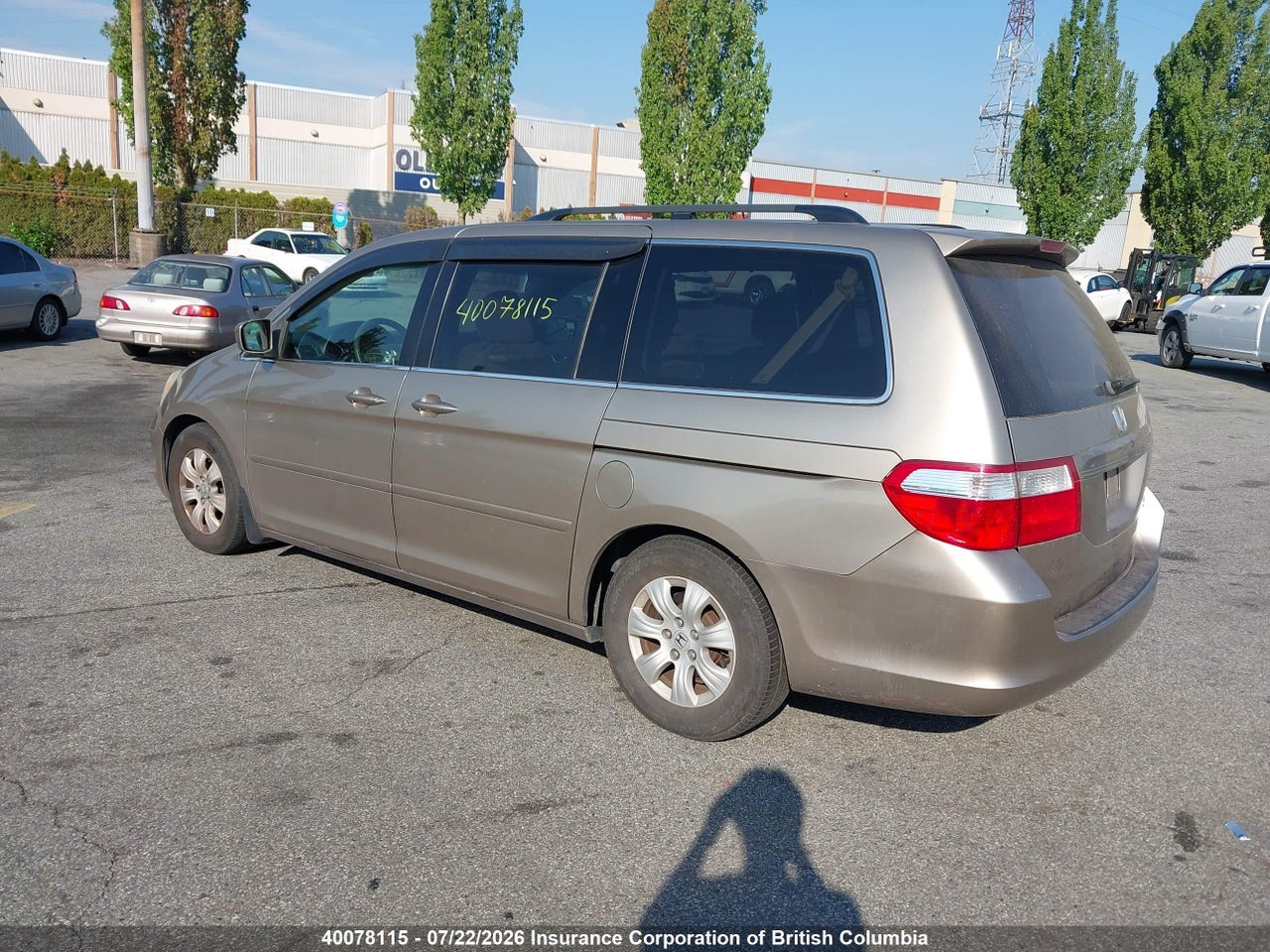 2005 HONDA ODYSSEY EX thumbnail 4