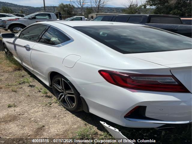 2017 HONDA ACCORD EXL thumbnail 4