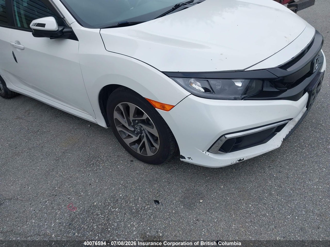 2020 HONDA CIVIC EX thumbnail 2