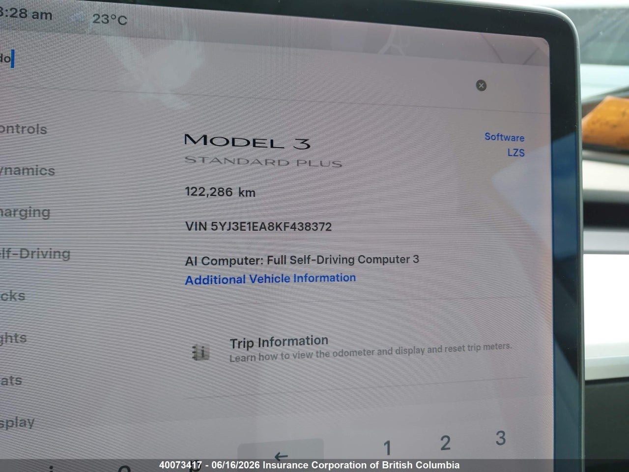 2019 TESLA MODEL 3 thumbnail 8