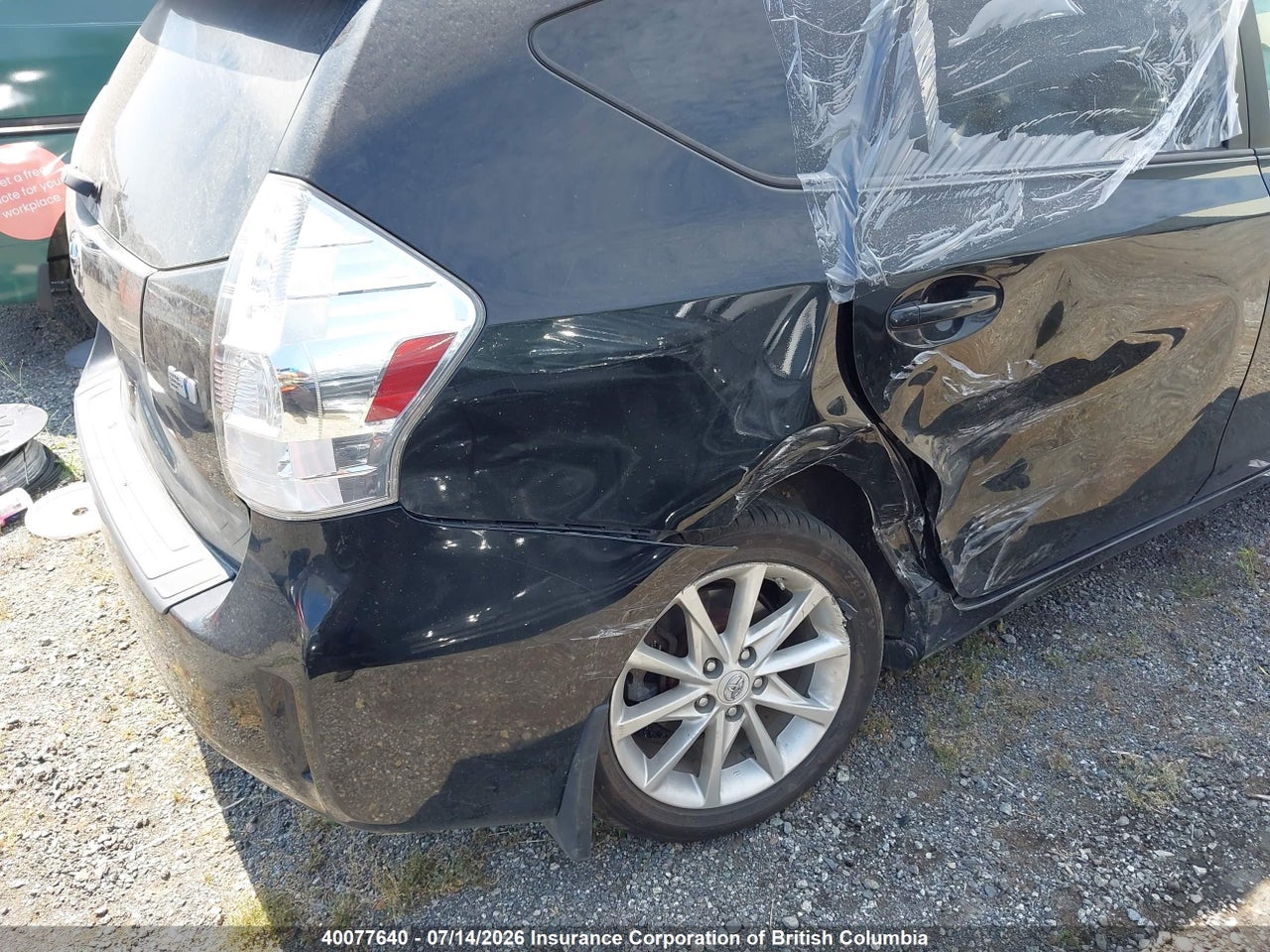 2012 TOYOTA PRIUS V thumbnail 5