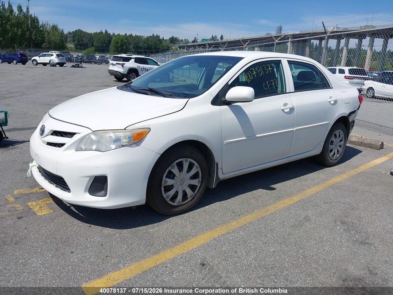 2013 TOYOTA COROLLA CE thumbnail 3