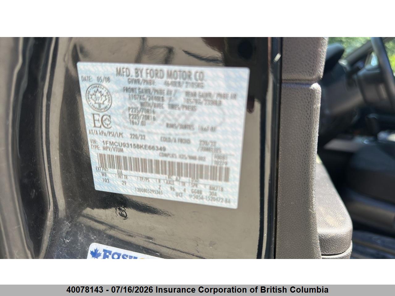 2008 FORD ESCAPE XLT thumbnail 11