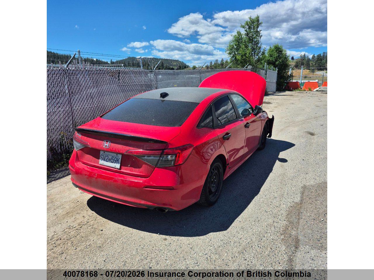 2022 HONDA CIVIC thumbnail 5