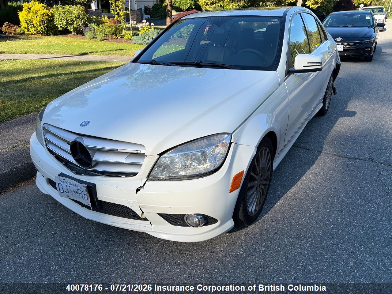 2010 MERCEDES BENZ C 250 4MATIC thumbnail 3