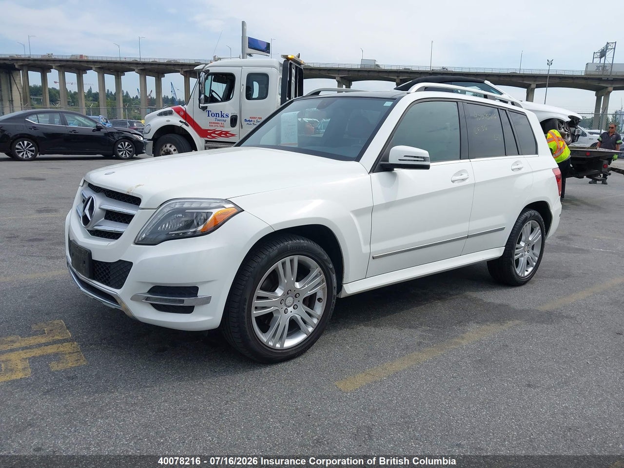 2015 MERCEDES BENZ GLK 250 BLUETEC thumbnail 3