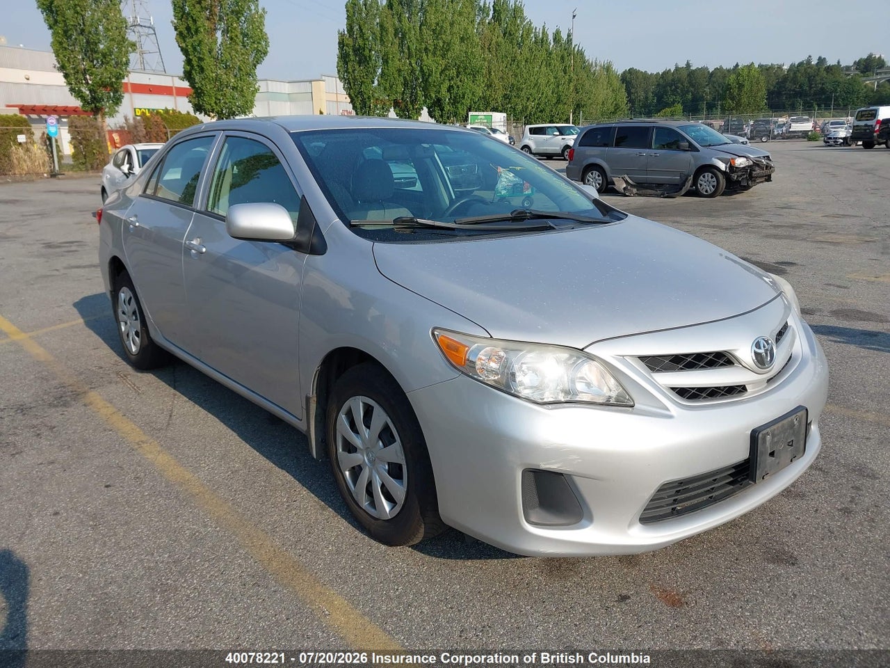 2011 TOYOTA COROLLA S/LE thumbnail 2