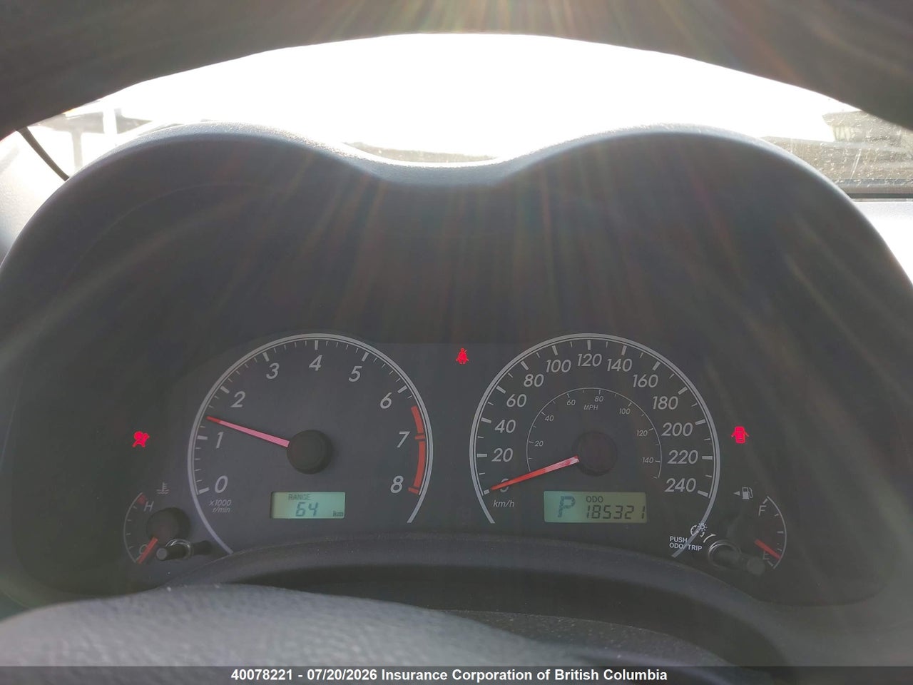 2011 TOYOTA COROLLA S/LE thumbnail 8