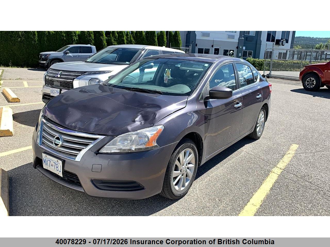 2015 NISSAN SENTRA 1.8 S/1.8 SL/1.8 SR/1.8 SV thumbnail 3