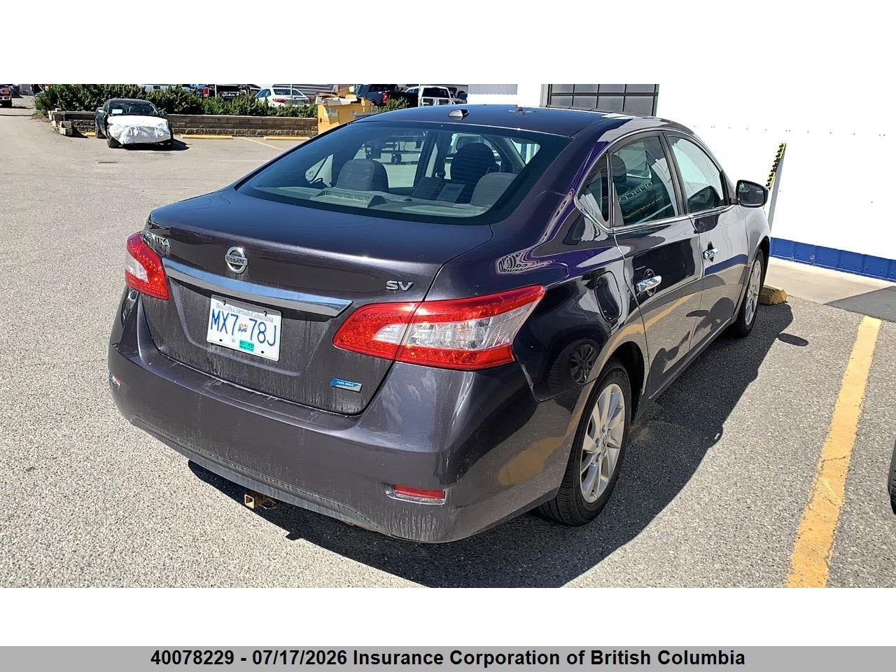 2015 NISSAN SENTRA 1.8 S/1.8 SL/1.8 SR/1.8 SV thumbnail 5