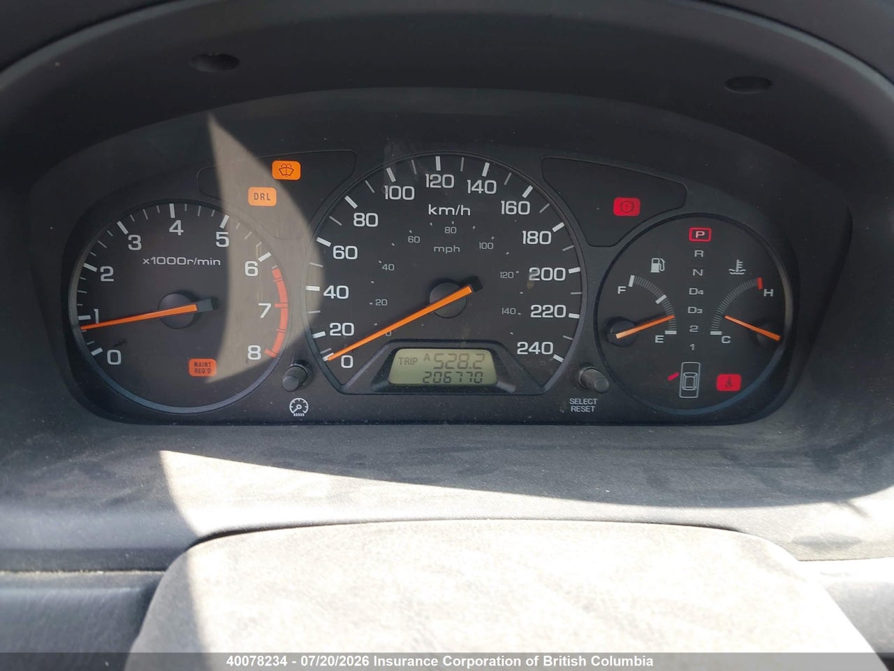 1999 HONDA ACCORD EX thumbnail 8