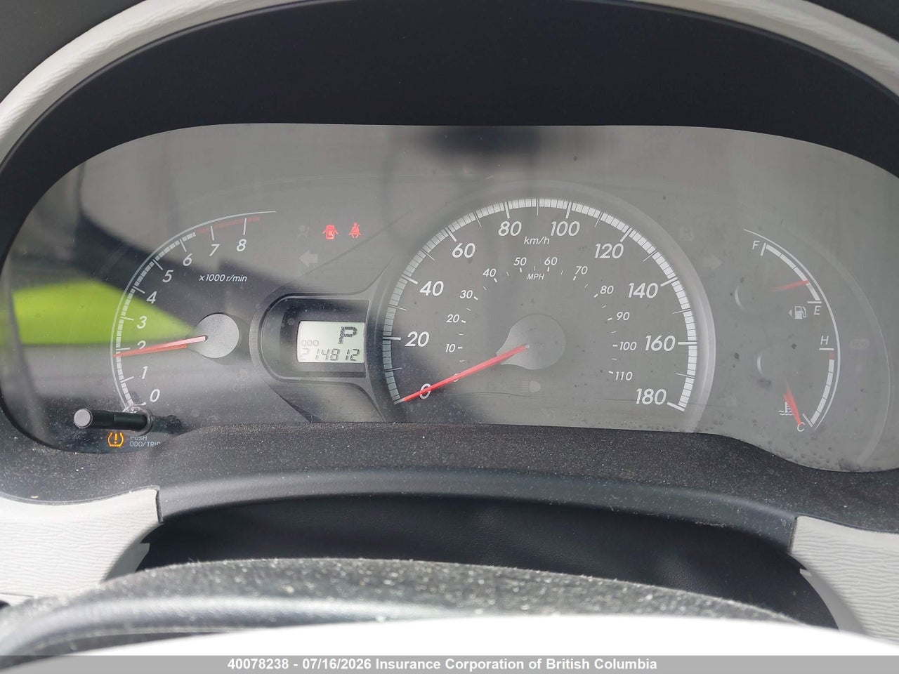 2011 TOYOTA SIENNA LE 7 PASSENGER thumbnail 8