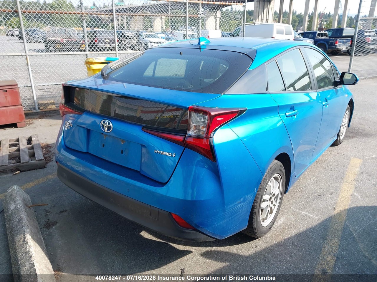 2019 TOYOTA PRIUS thumbnail 5