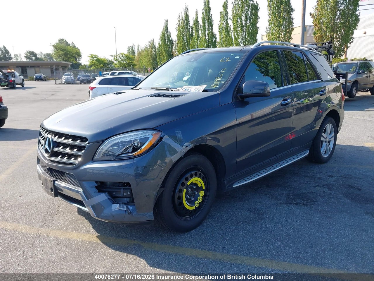 2015 MERCEDES BENZ ML 350 BLUETEC thumbnail 3