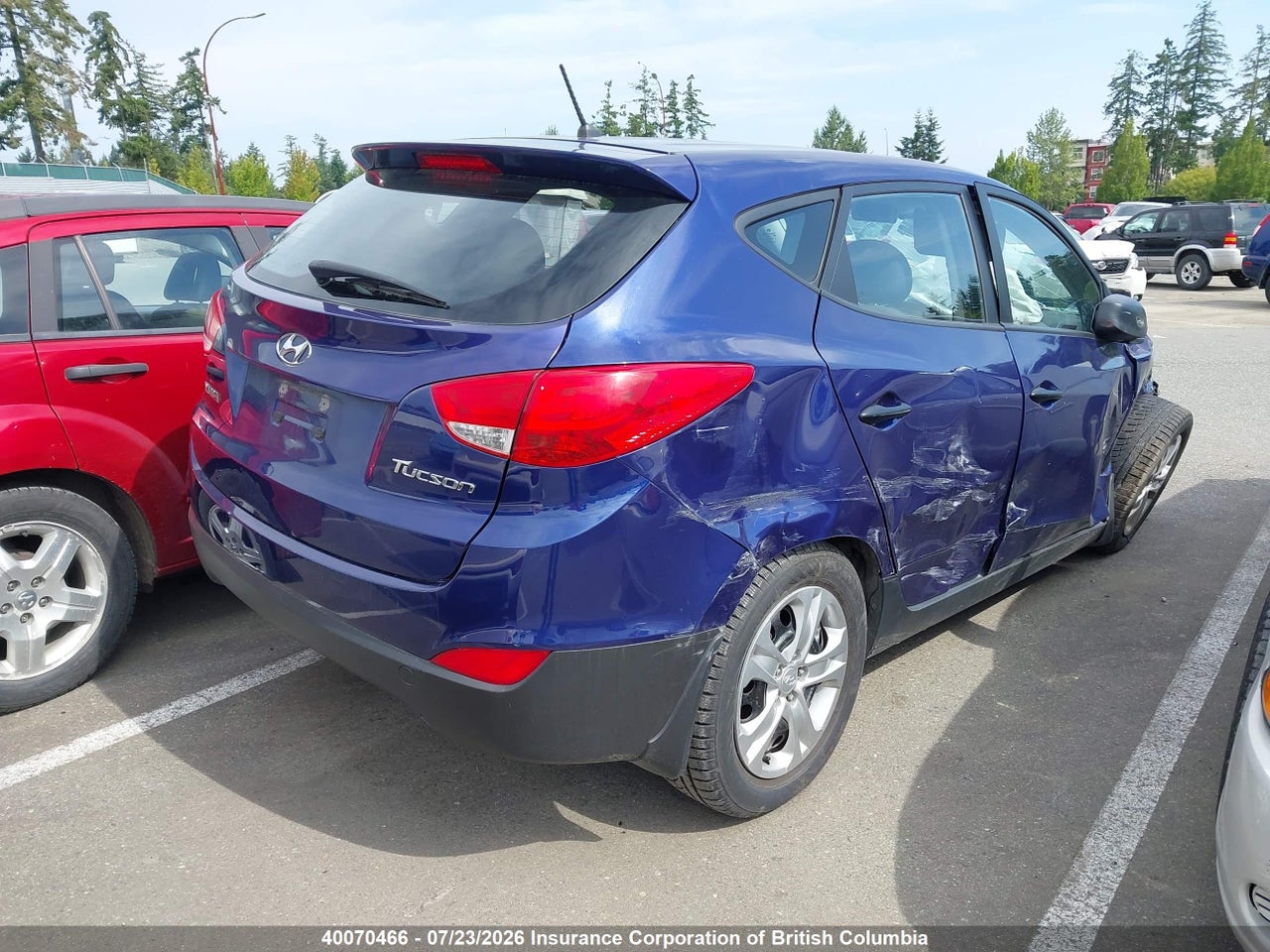 2013 HYUNDAI TUCSON GL thumbnail 5