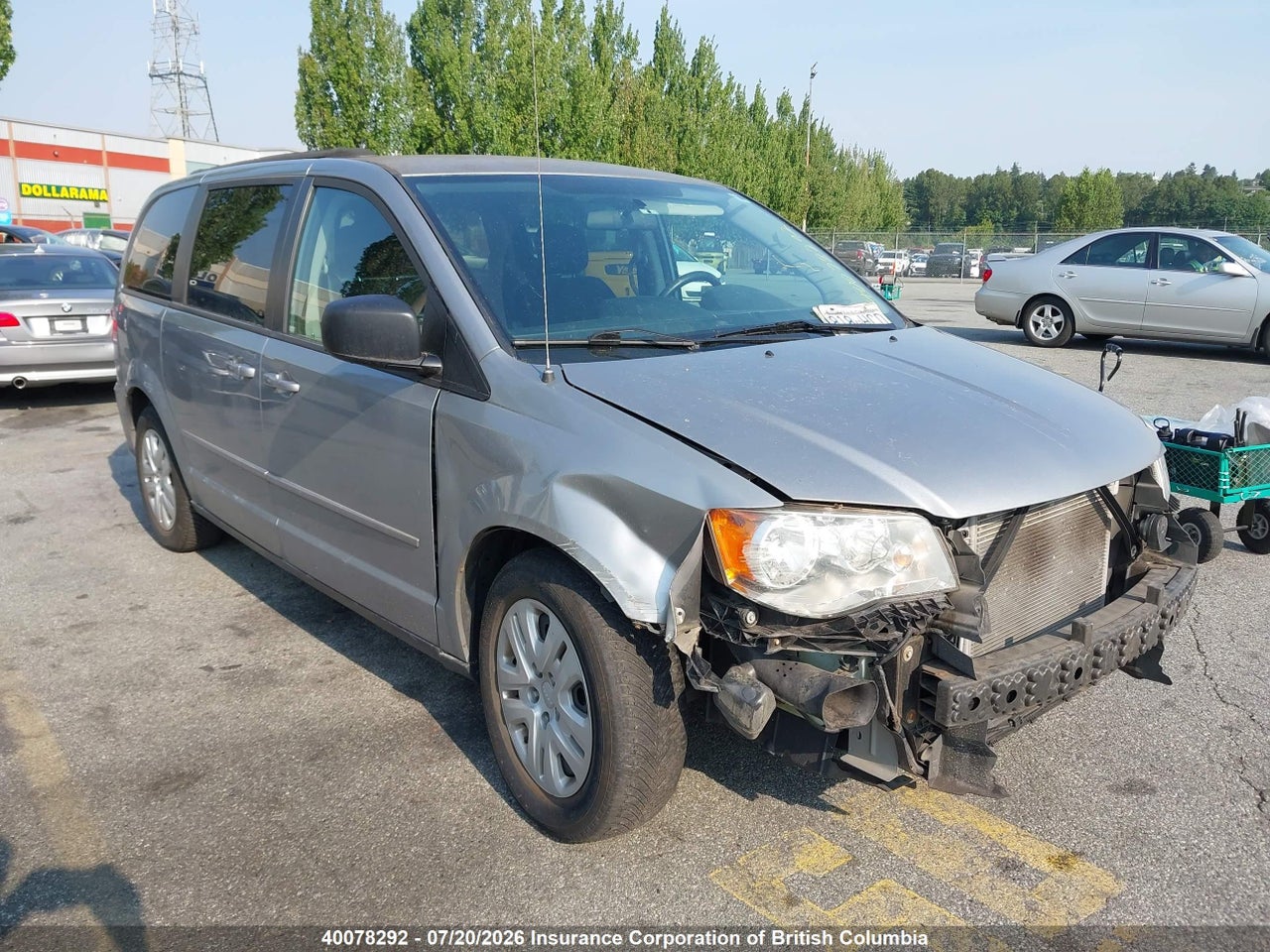 2014 DODGE GRAND CARAVAN SE thumbnail 2