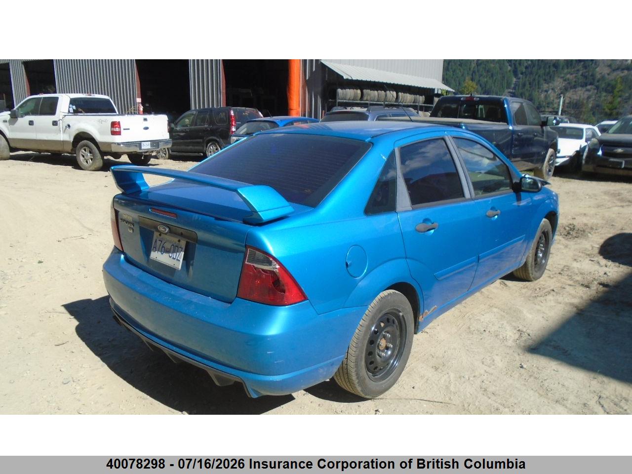 2007 FORD FOCUS thumbnail 5