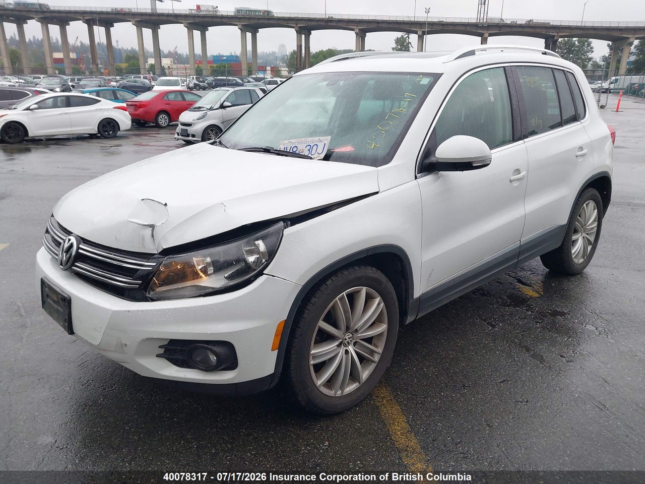 2014 VOLKSWAGEN TIGUAN S/SE/SEL/R-LINE thumbnail 3