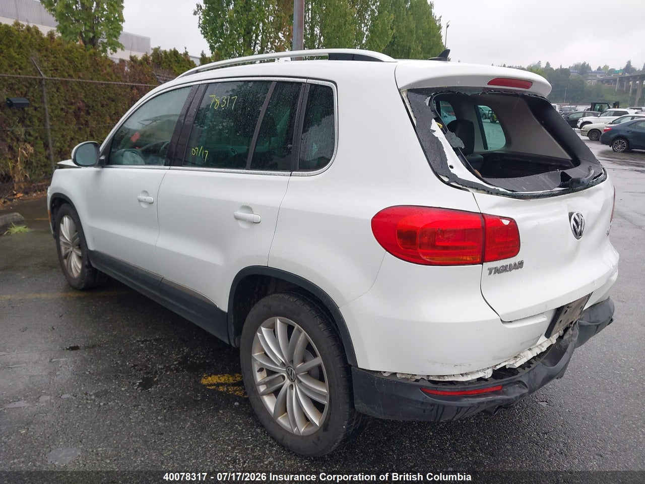 2014 VOLKSWAGEN TIGUAN S/SE/SEL/R-LINE thumbnail 4