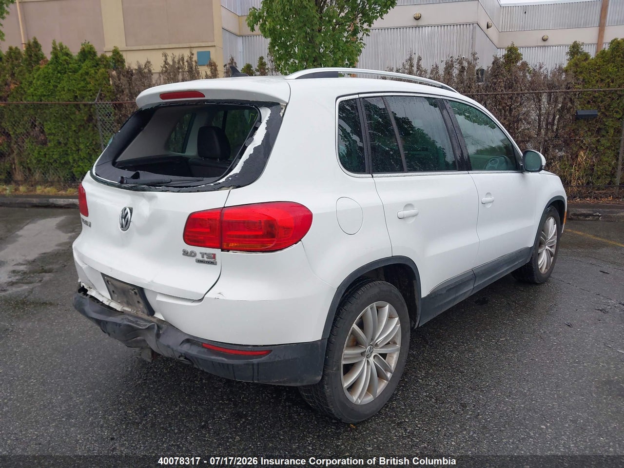 2014 VOLKSWAGEN TIGUAN S/SE/SEL/R-LINE thumbnail 5