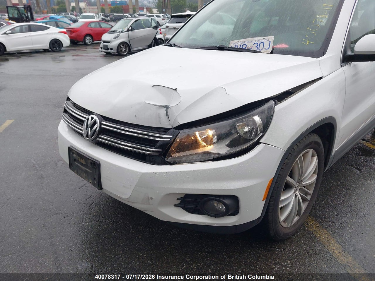 2014 VOLKSWAGEN TIGUAN S/SE/SEL/R-LINE thumbnail 7