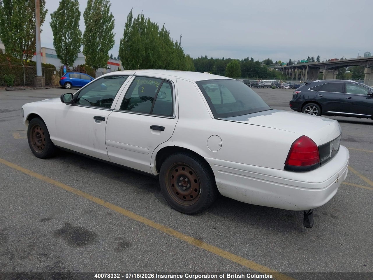 2008 FORD CROWN VICTORIA POLICE INTERCEPTOR thumbnail 4