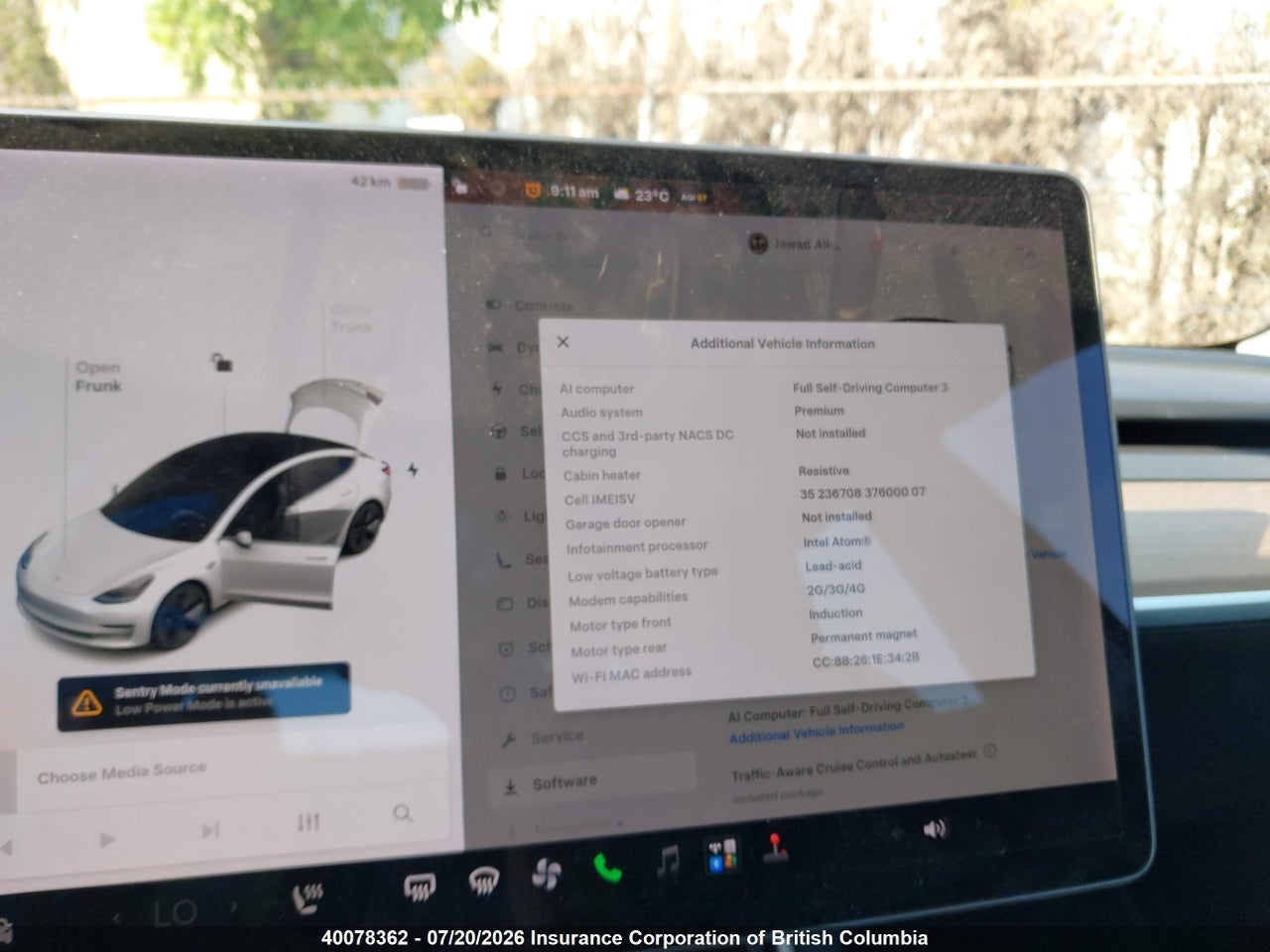 2019 TESLA MODEL 3 thumbnail 8