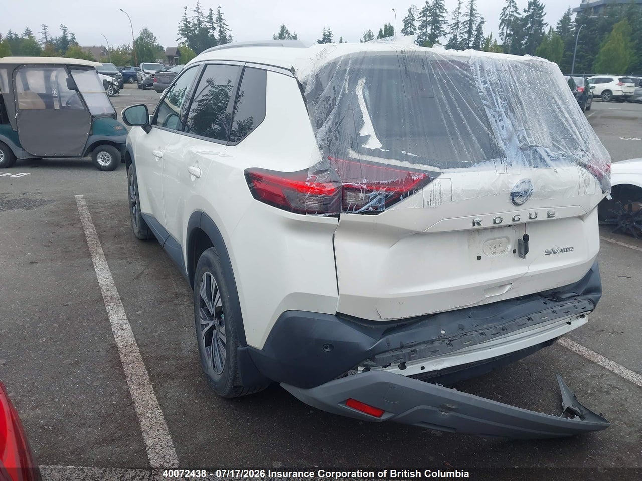 2021 NISSAN ROGUE SV thumbnail 4