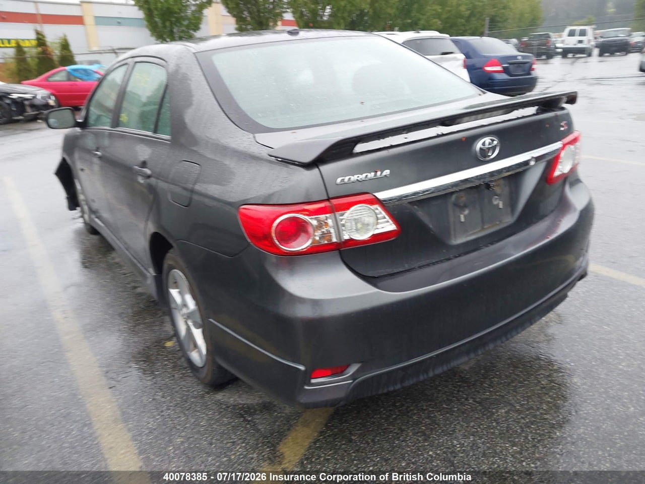 2011 TOYOTA COROLLA S/LE thumbnail 4