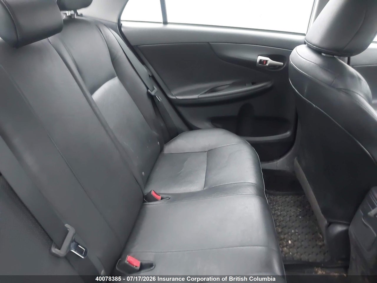 2011 TOYOTA COROLLA S/LE thumbnail 9