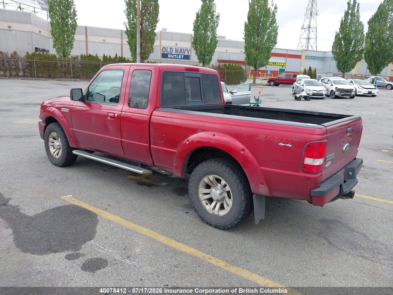 2008 FORD RANGER SUPER CAB thumbnail 4
