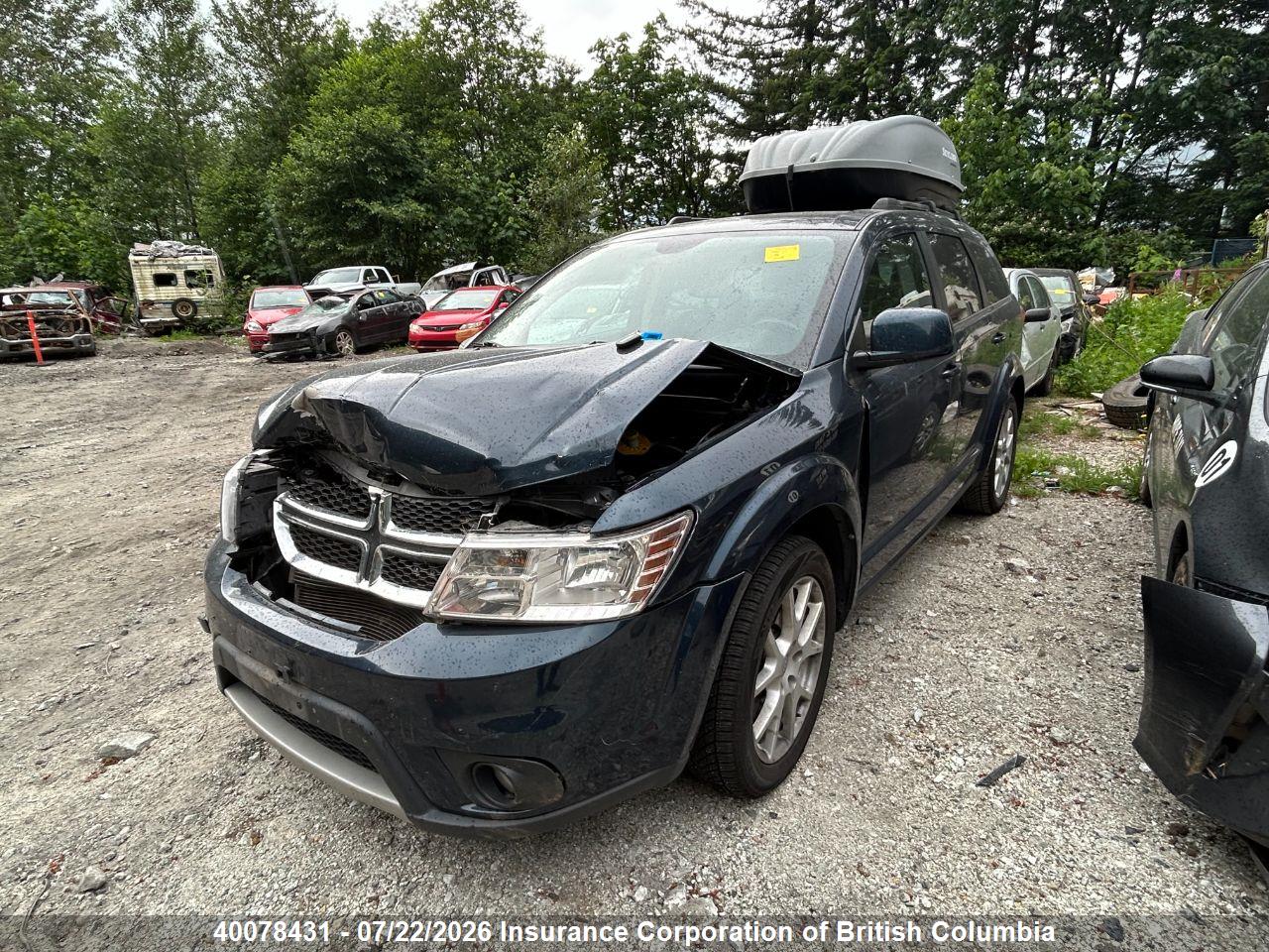 2014 DODGE JOURNEY SXT thumbnail 2