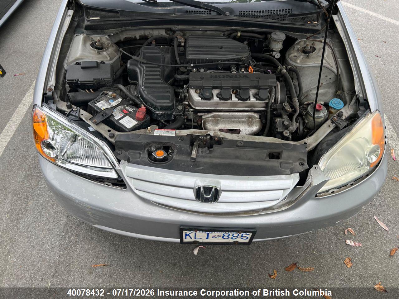 2002 HONDA CIVIC thumbnail 8