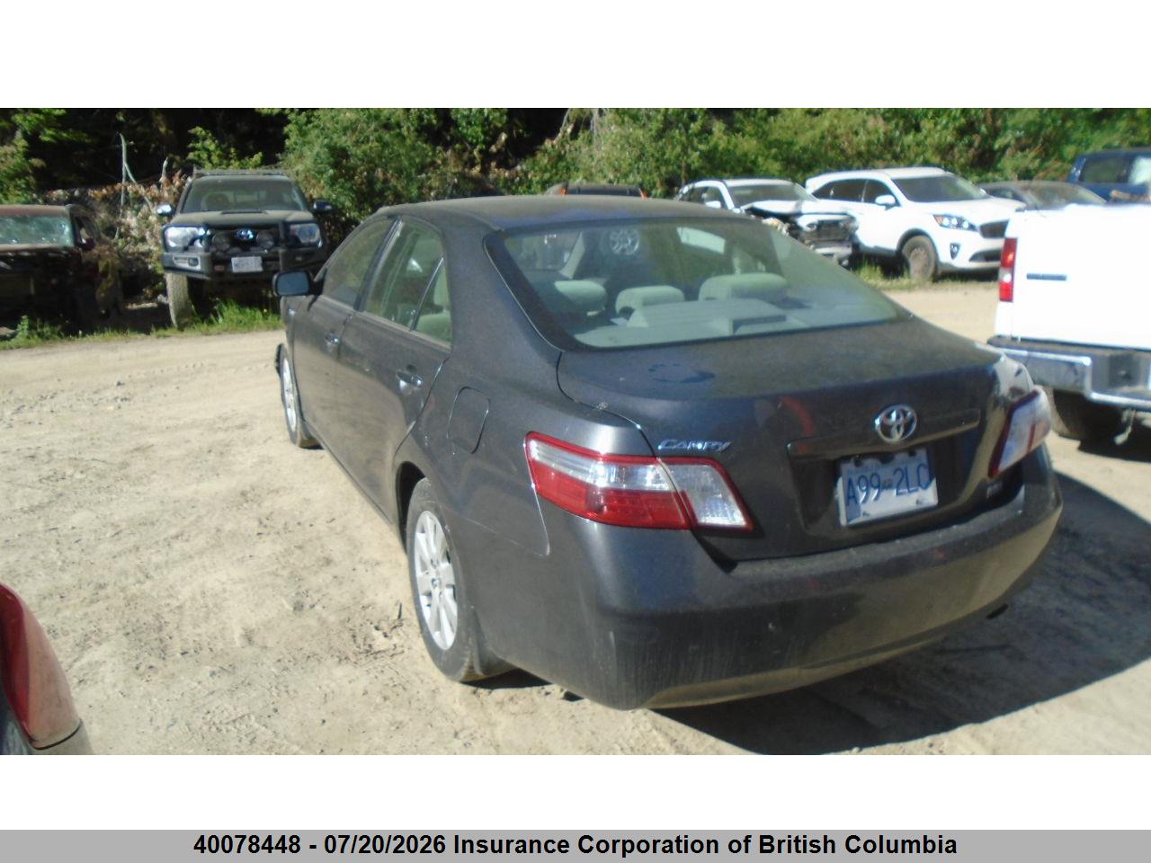 2007 TOYOTA CAMRY thumbnail 4