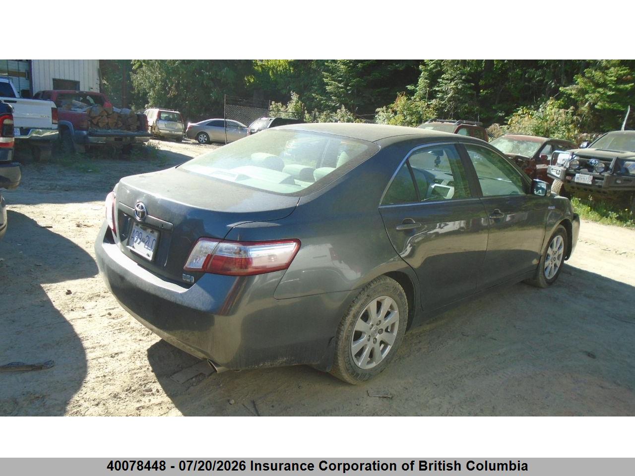 2007 TOYOTA CAMRY thumbnail 5