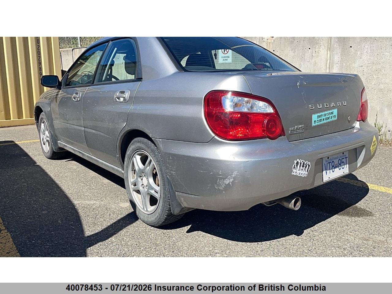 2005 SUBARU IMPREZA 2.5 RS thumbnail 4